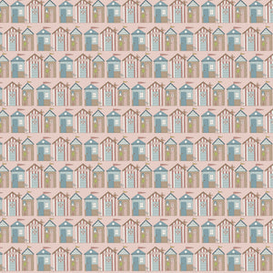 Sunkissed Sojourn 25cm DV6100 Beach Huts - Natalie Bird