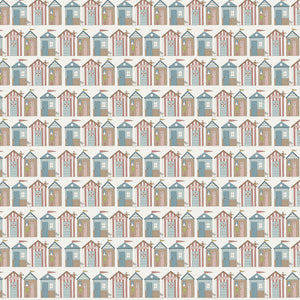 Sunkissed Sojourn 25cm DV6102 Beach Huts - Natalie Bird