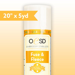 OESD Fuse & Fleece Machine Embroidery Stabilizer