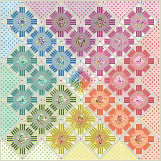 Everglow-Star Cluster Quilt Kit - Tula Pink