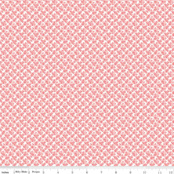 Playtime 30s 25cm C15153 Gingham Pink